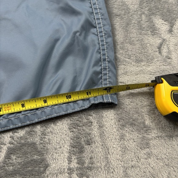 Birdwell Beach Britches Shorts Mens 37 Blue Swim Beach Board Shorts Made in USA - Picture 7 of 8